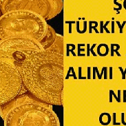 TÜRKİYE NEDEN REKOR ALTIN ​​ALIMI YAPIYOR?